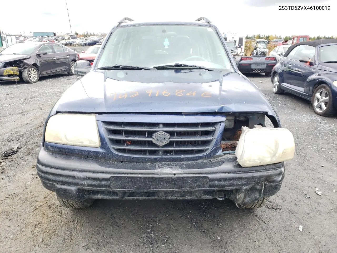 2S3TD62VX46100019 2004 Suzuki Vitara Lx