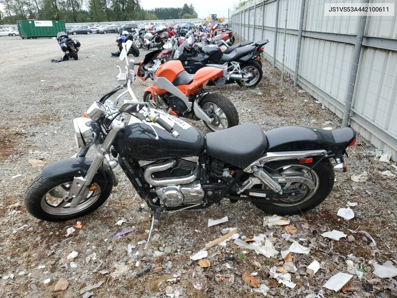 2004 Suzuki Vz800 VIN: JS1VS53A442100611 Lot: 66496694