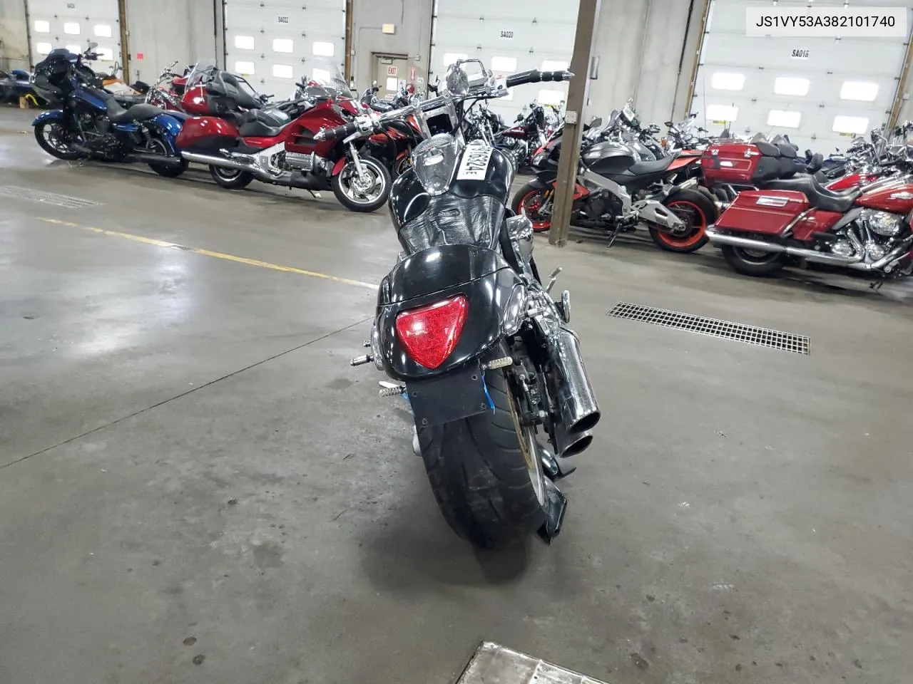 2008 Suzuki Vzr1800 VIN: JS1VY53A382101740 Lot: 76916324