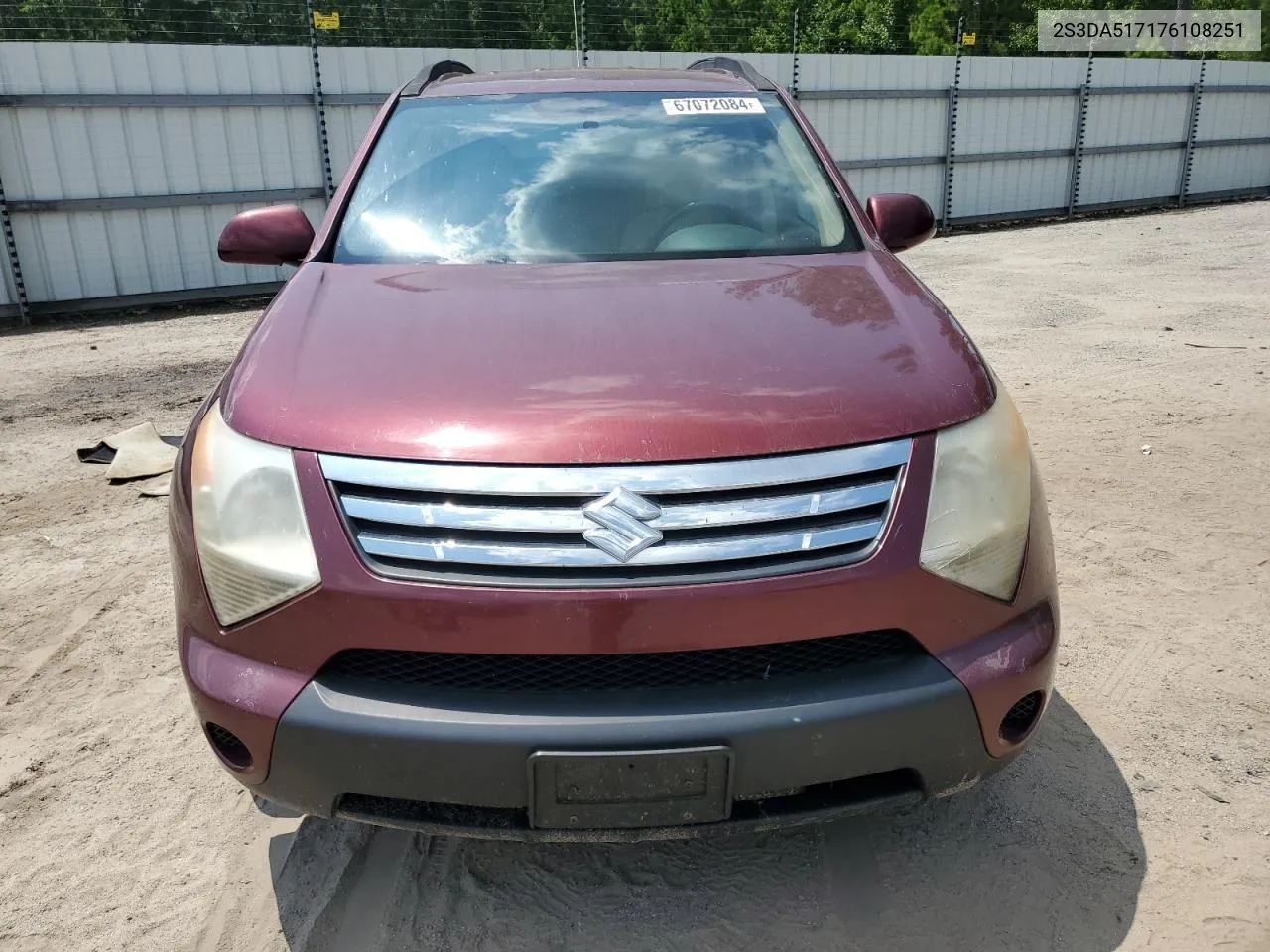 2S3DA517176108251 2007 Suzuki Xl7 Luxury