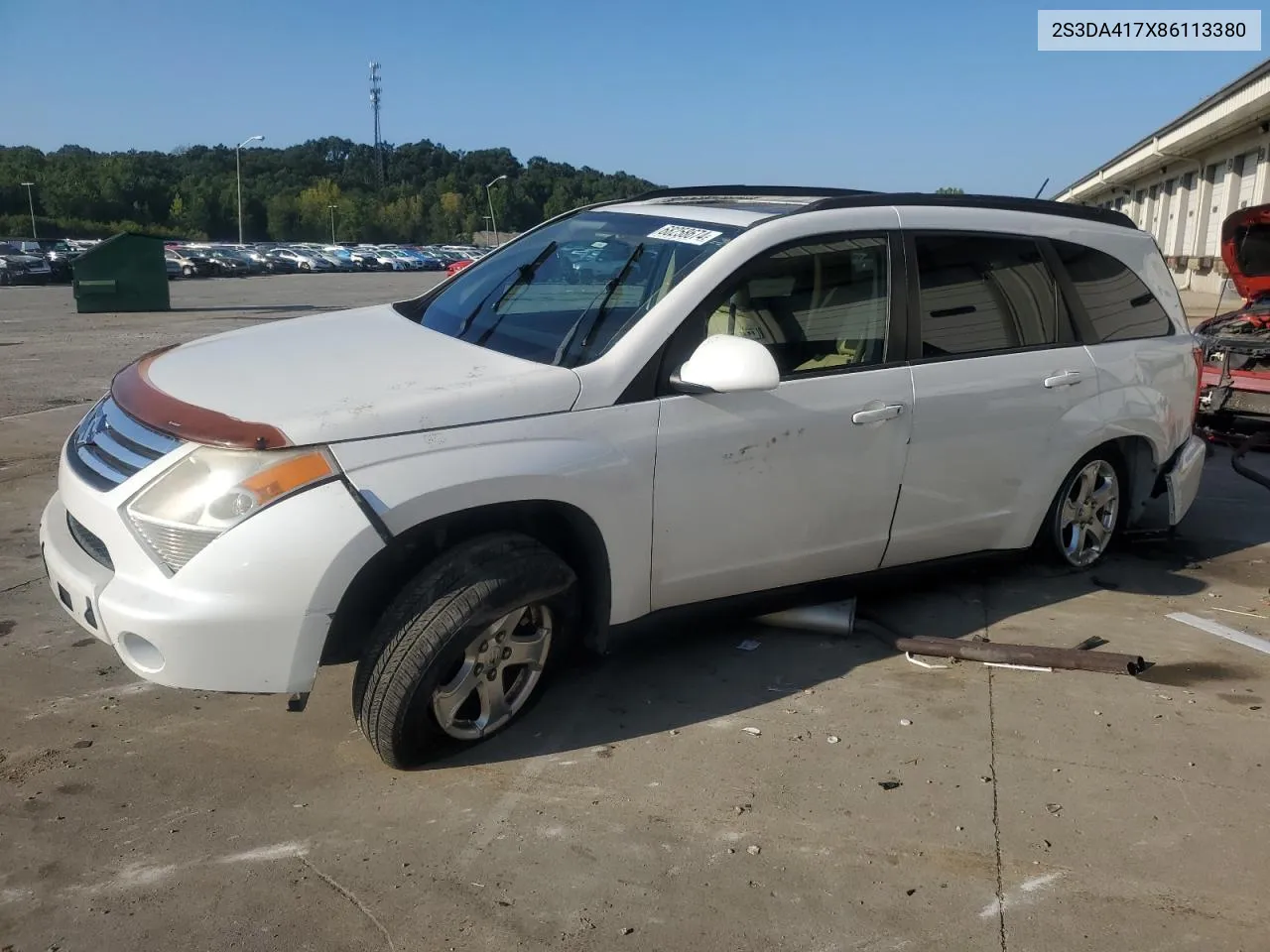 2008 Suzuki Xl7 Luxury VIN: 2S3DA417X86113380 Lot: 68258674