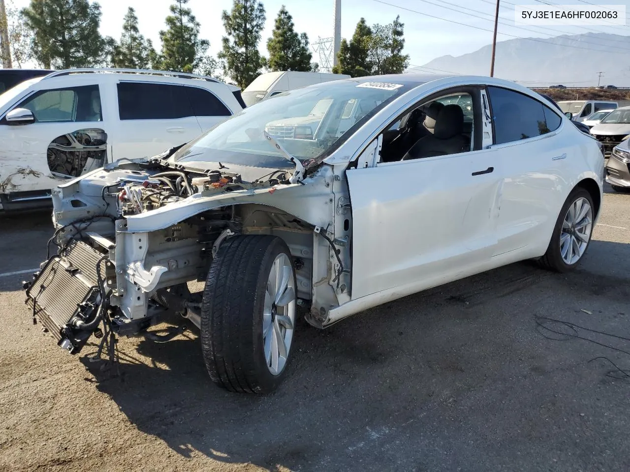 5YJ3E1EA6HF002063 2017 Tesla Model 3