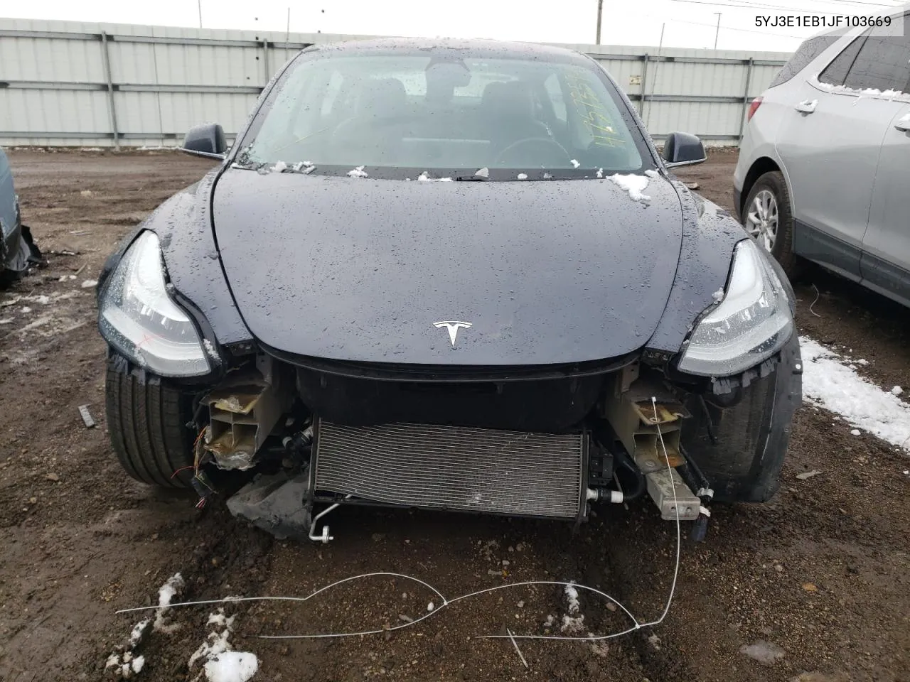 2018 Tesla Model 3 VIN: 5YJ3E1EB1JF103669 Lot: 47573594