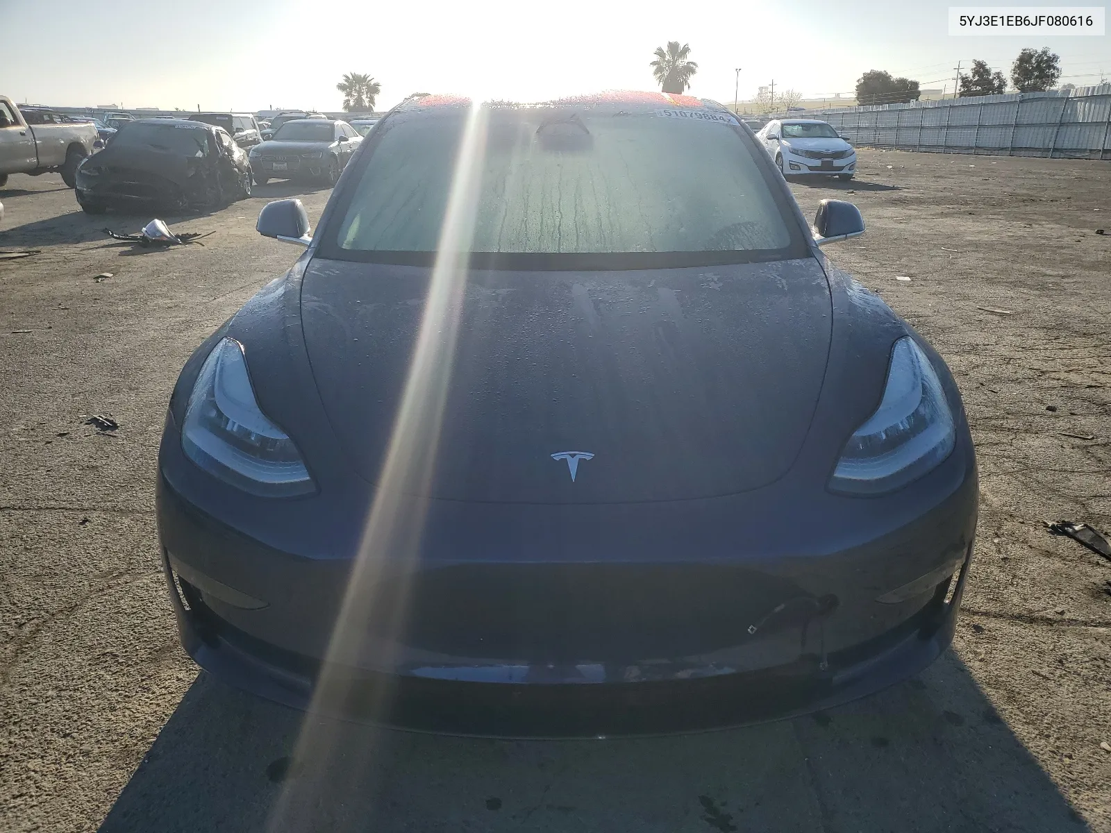 5YJ3E1EB6JF080616 2018 Tesla Model 3