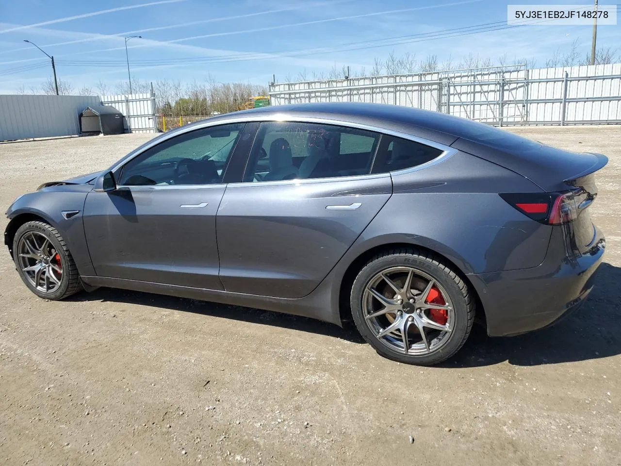 2018 Tesla Model 3 VIN: 5YJ3E1EB2JF148278 Lot: 53947914