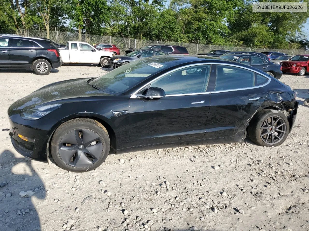 2018 Tesla Model 3 VIN: 5YJ3E1EA9JF036326 Lot: 56268674