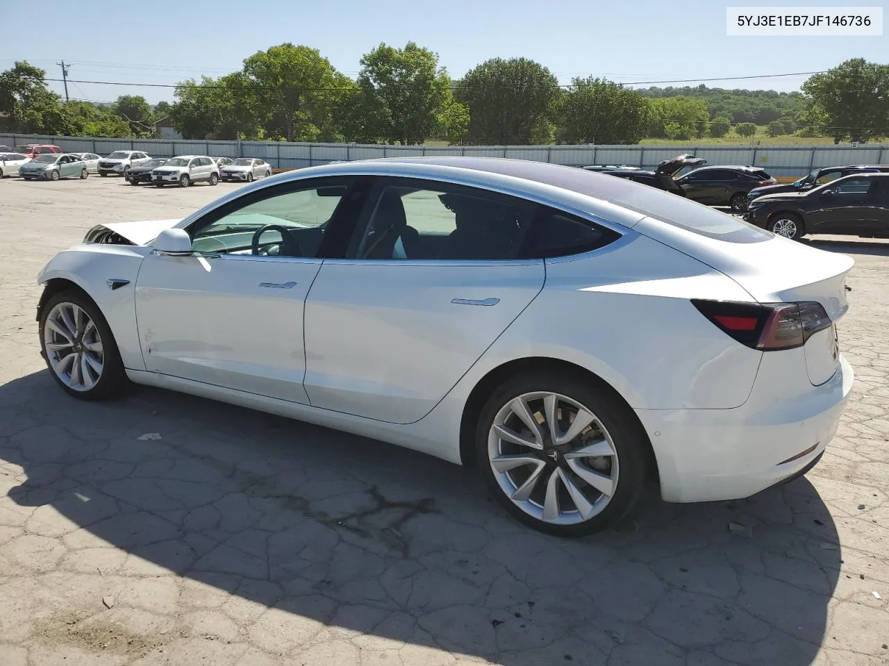 2018 Tesla Model 3 VIN: 5YJ3E1EB7JF146736 Lot: 56857894