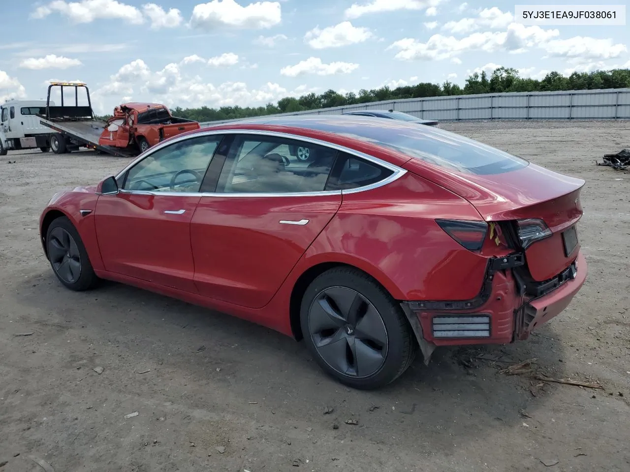 2018 Tesla Model 3 VIN: 5YJ3E1EA9JF038061 Lot: 57090664