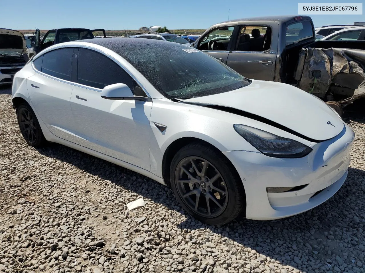 5YJ3E1EB2JF067796 2018 Tesla Model 3