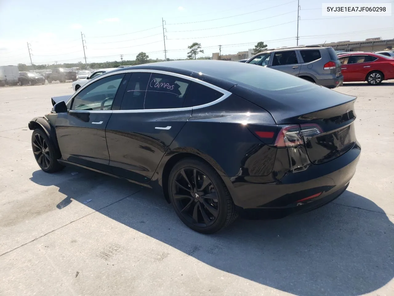 2018 Tesla Model 3 VIN: 5YJ3E1EA7JF060298 Lot: 58401964