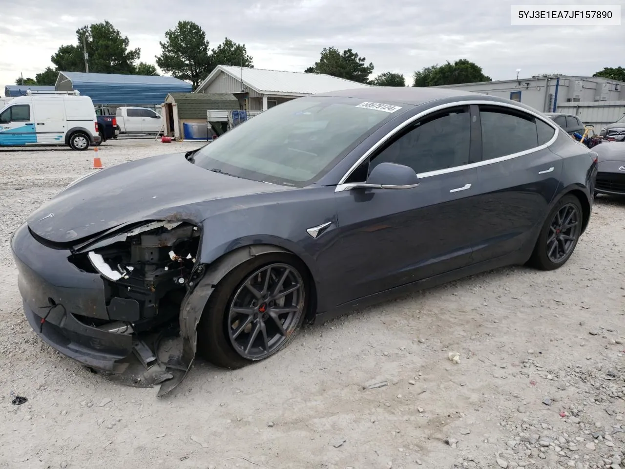 2018 Tesla Model 3 VIN: 5YJ3E1EA7JF157890 Lot: 58979124