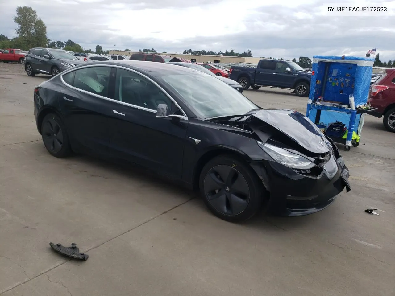 5YJ3E1EA0JF172523 2018 Tesla Model 3