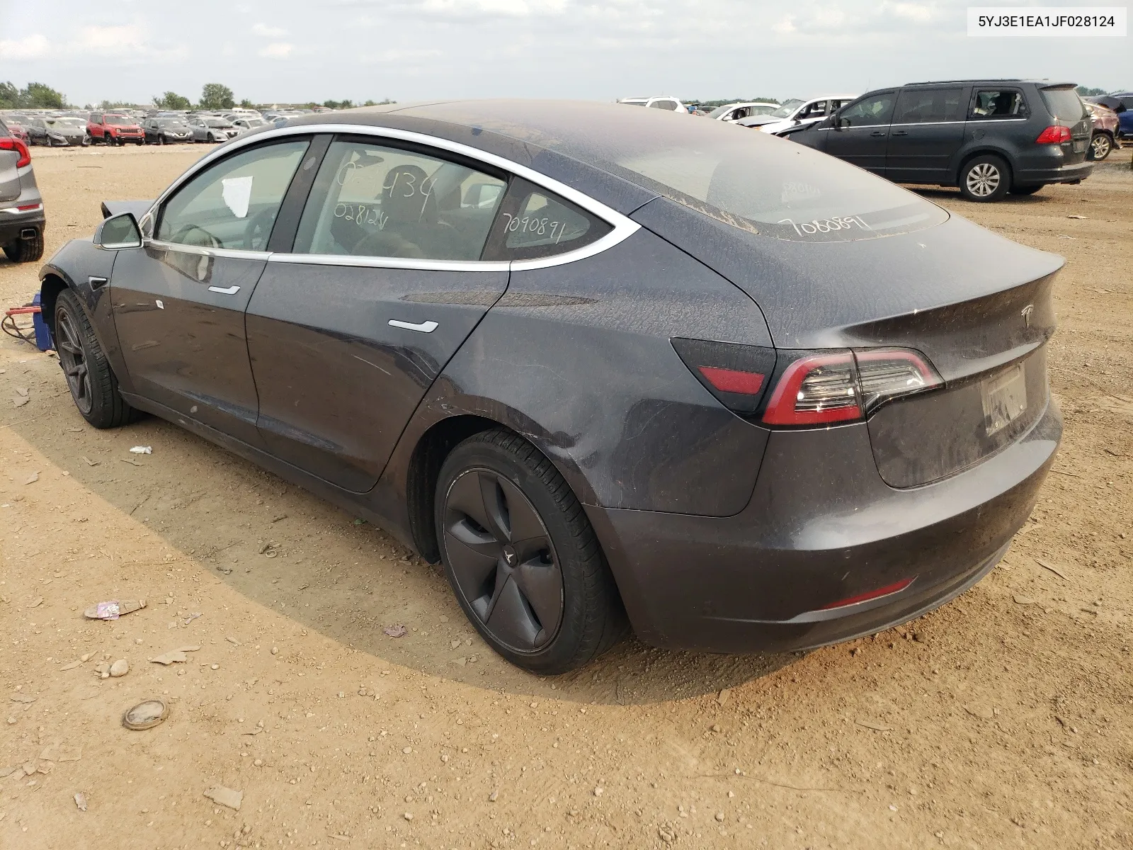 2018 Tesla Model 3 VIN: 5YJ3E1EA1JF028124 Lot: 59649174