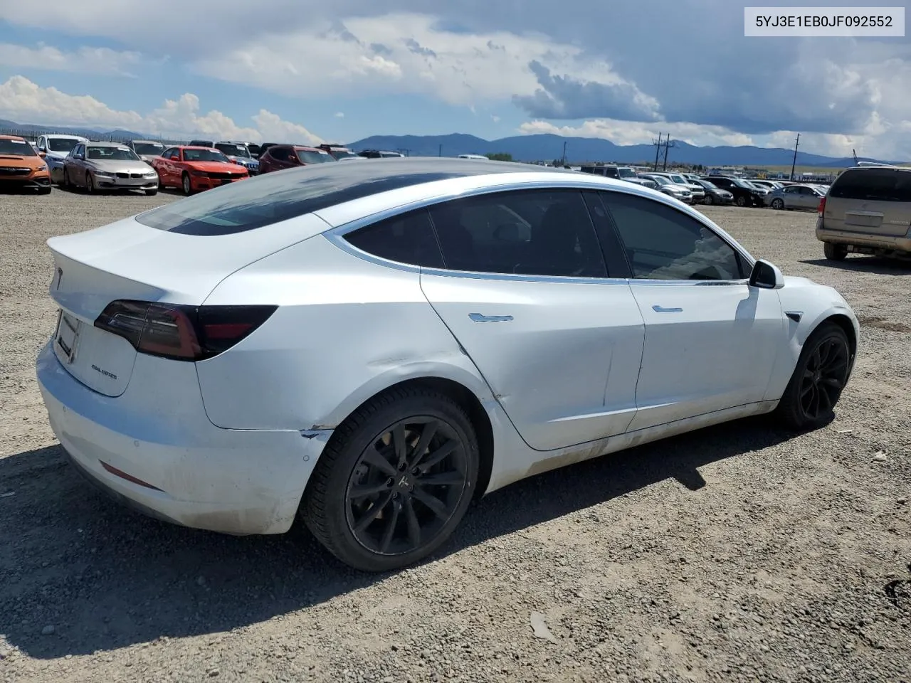 5YJ3E1EB0JF092552 2018 Tesla Model 3