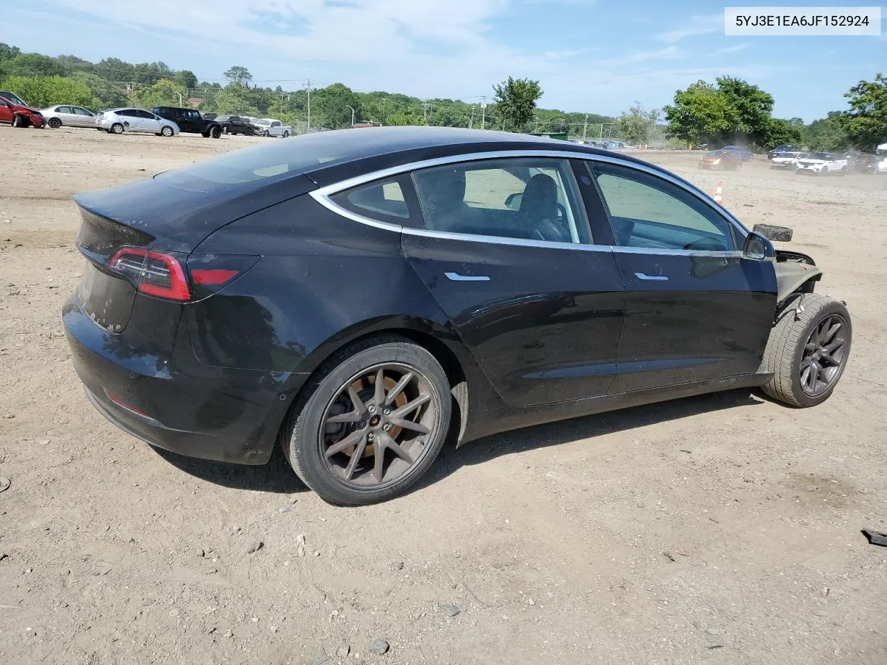 2018 Tesla Model 3 VIN: 5YJ3E1EA6JF152924 Lot: 60124044