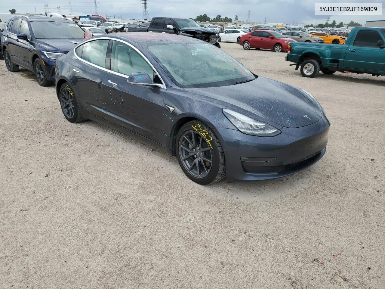 5YJ3E1EB2JF169809 2018 Tesla Model 3