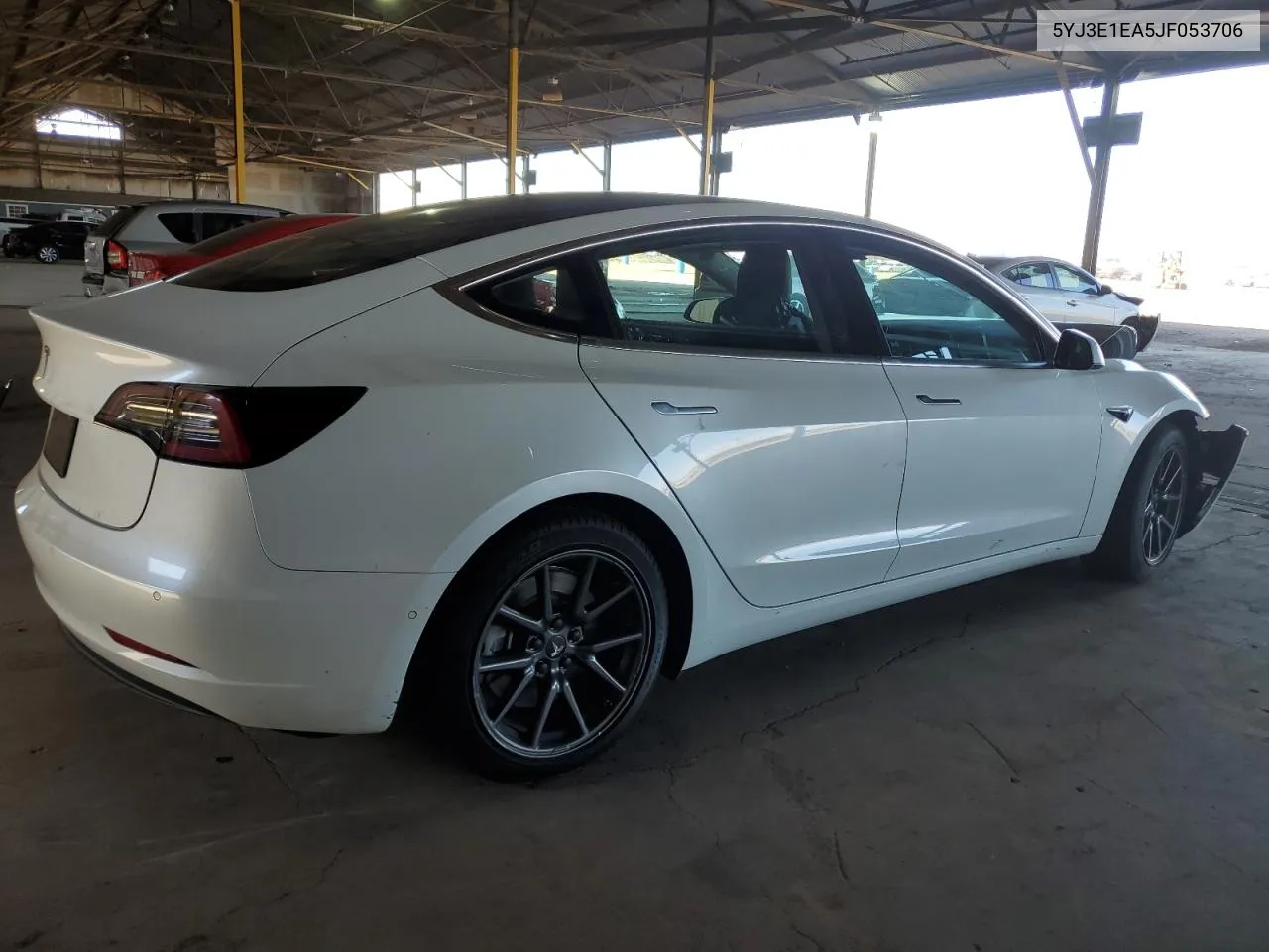 2018 Tesla Model 3 VIN: 5YJ3E1EA5JF053706 Lot: 61060074