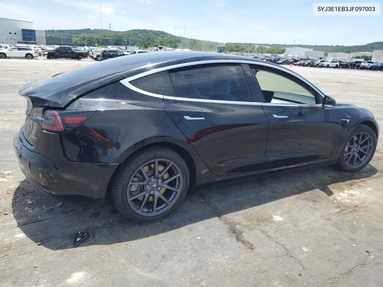 2018 Tesla Model 3 VIN: 5YJ3E1EB3JF097003 Lot: 61342844