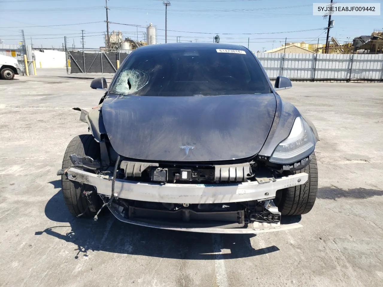 2018 Tesla Model 3 VIN: 5YJ3E1EA8JF009442 Lot: 61473814