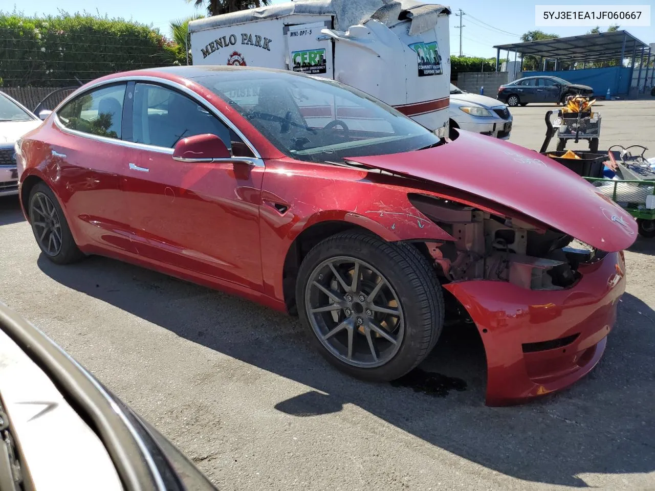 5YJ3E1EA1JF060667 2018 Tesla Model 3