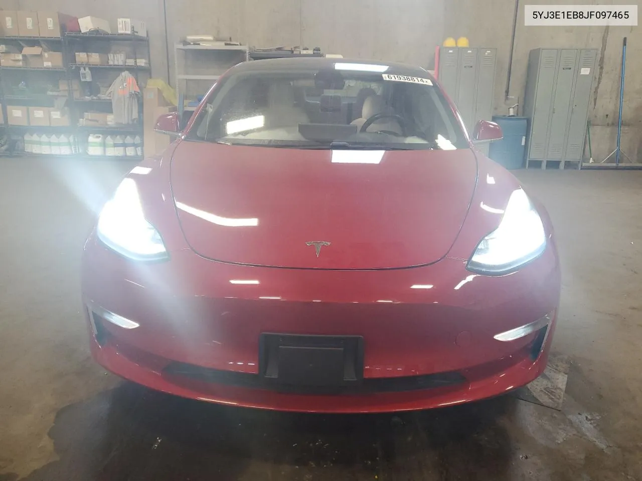 5YJ3E1EB8JF097465 2018 Tesla Model 3