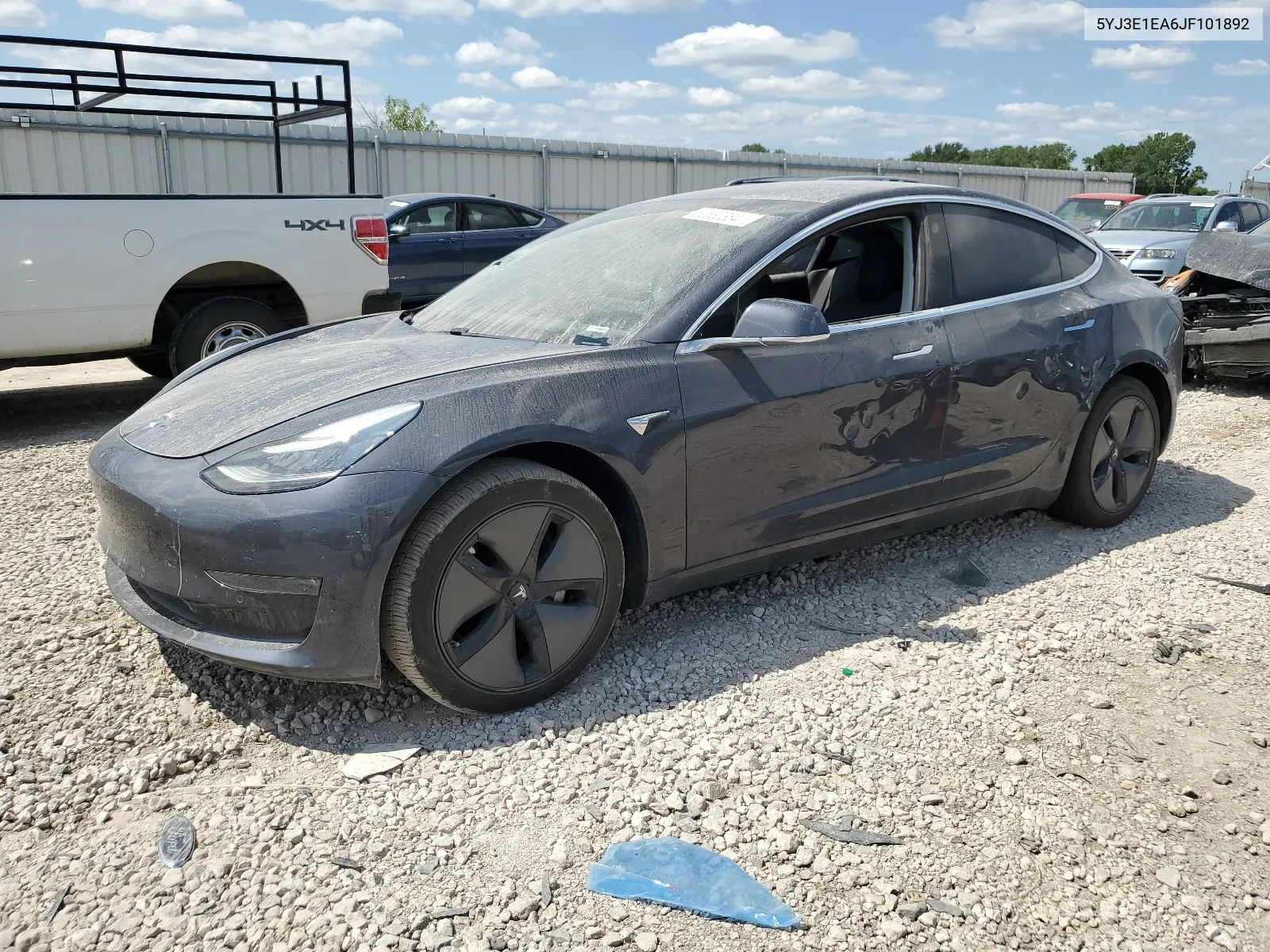 2018 Tesla Model 3 VIN: 5YJ3E1EA6JF101892 Lot: 62530384