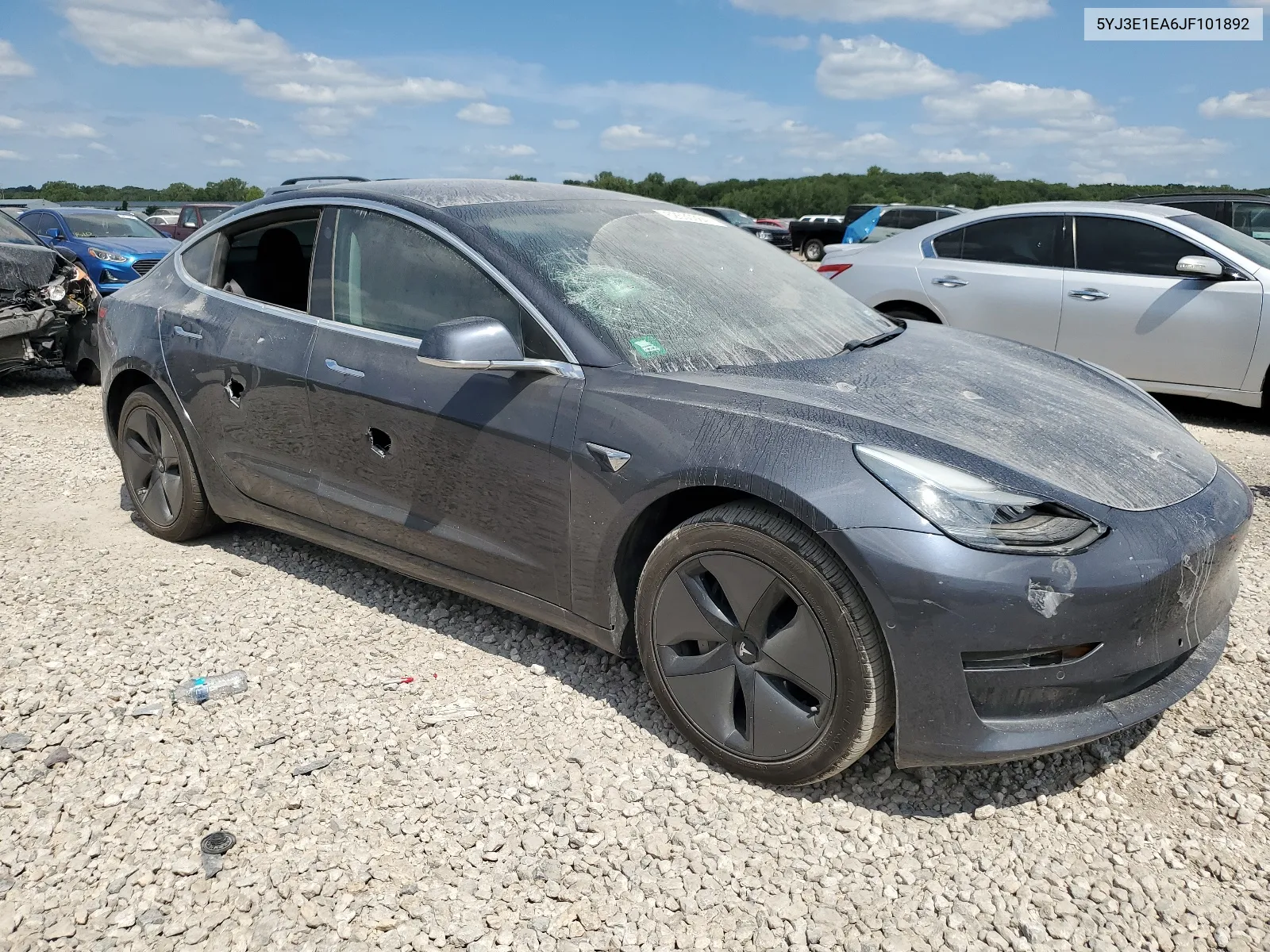 5YJ3E1EA6JF101892 2018 Tesla Model 3