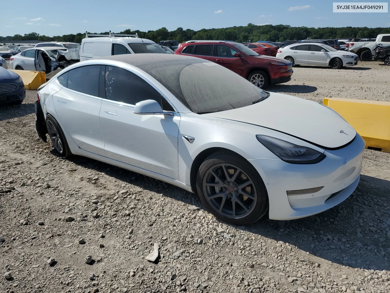 2018 Tesla Model 3 VIN: 5YJ3E1EA4JF049291 Lot: 63390084