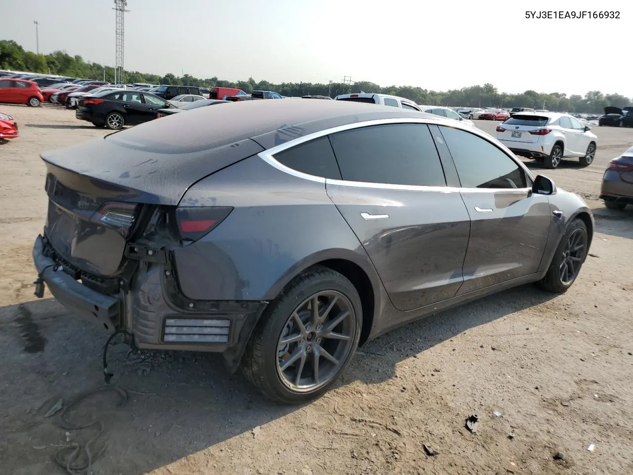 2018 Tesla Model 3 VIN: 5YJ3E1EA9JF166932 Lot: 63875154