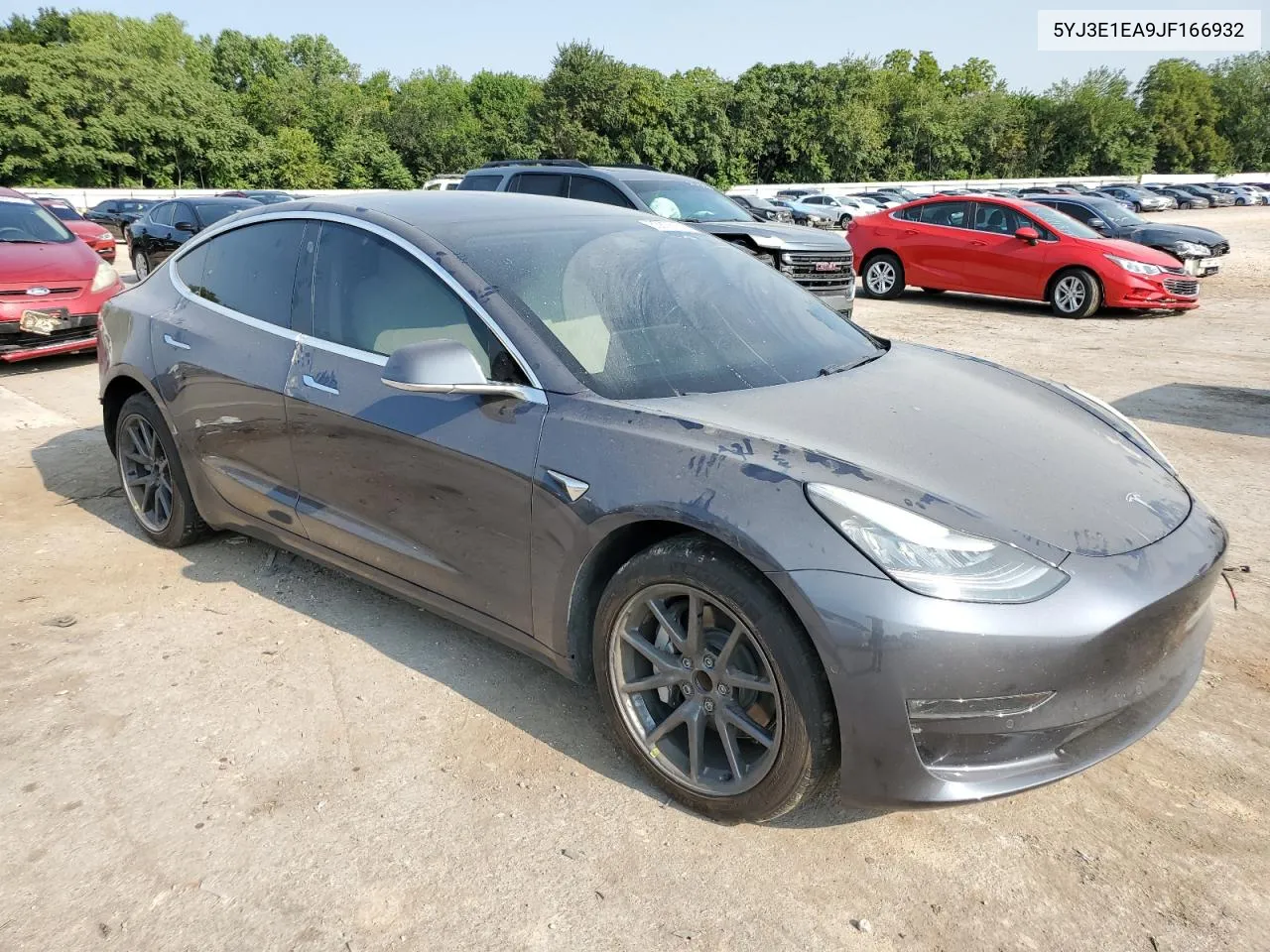 2018 Tesla Model 3 VIN: 5YJ3E1EA9JF166932 Lot: 63875154