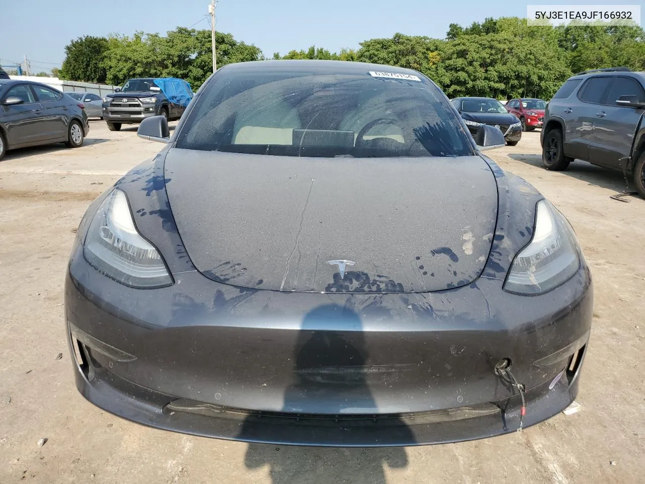 2018 Tesla Model 3 VIN: 5YJ3E1EA9JF166932 Lot: 63875154