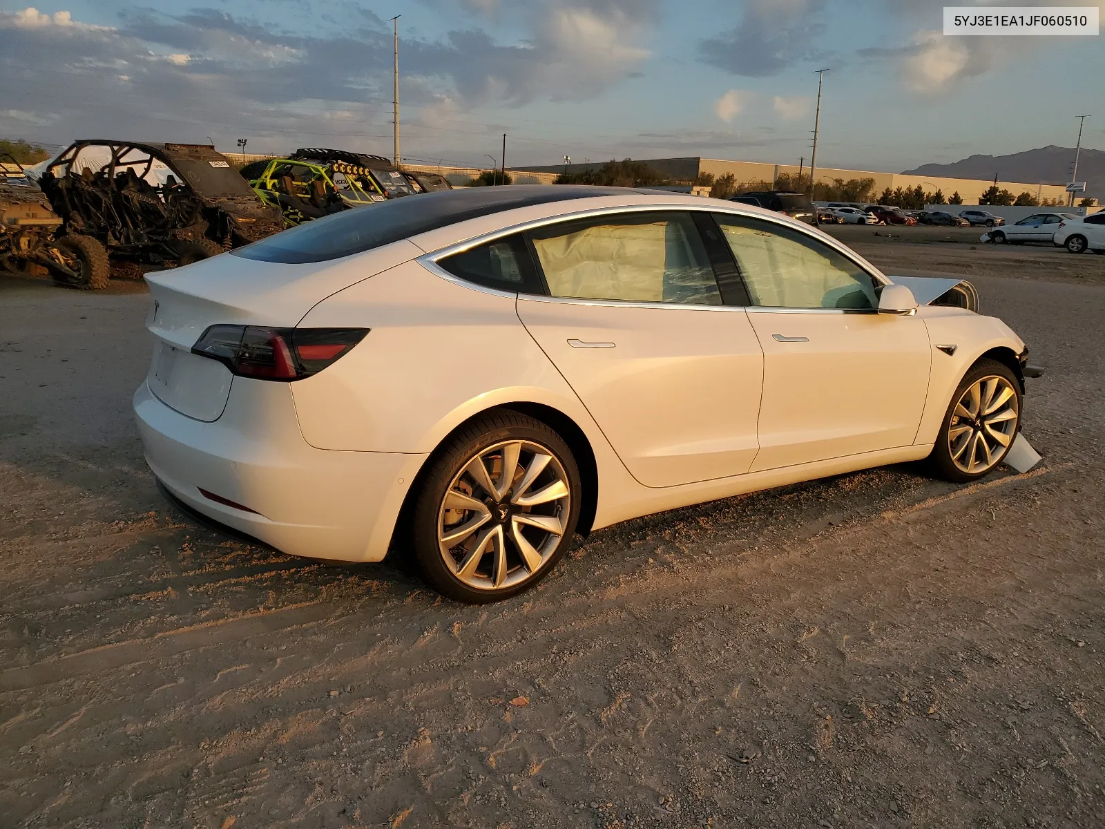 2018 Tesla Model 3 VIN: 5YJ3E1EA1JF060510 Lot: 63894224