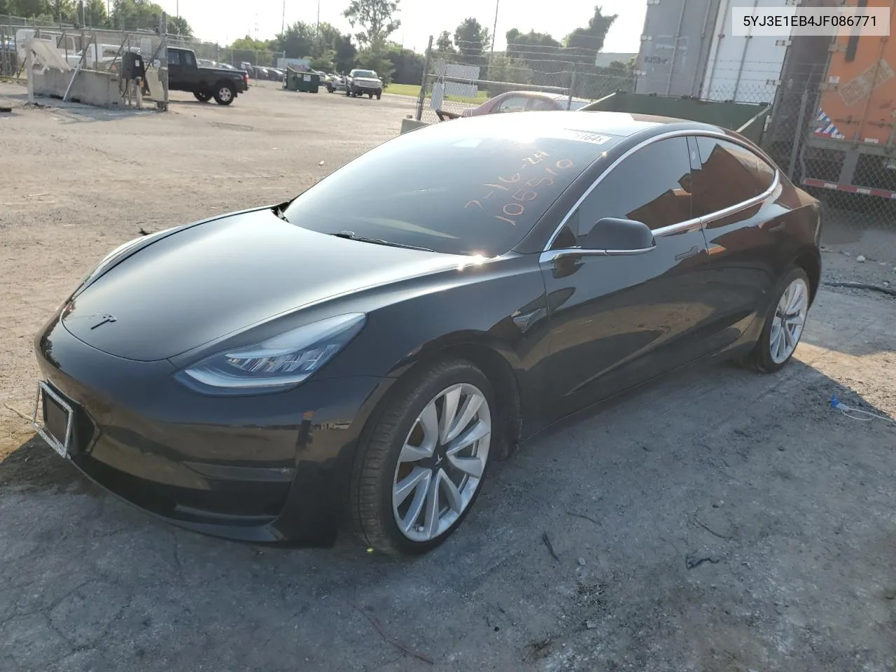 5YJ3E1EB4JF086771 2018 Tesla Model 3