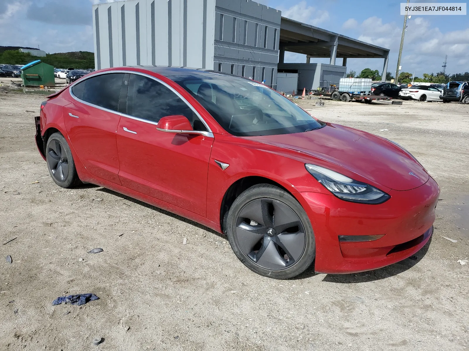 5YJ3E1EA7JF044814 2018 Tesla Model 3