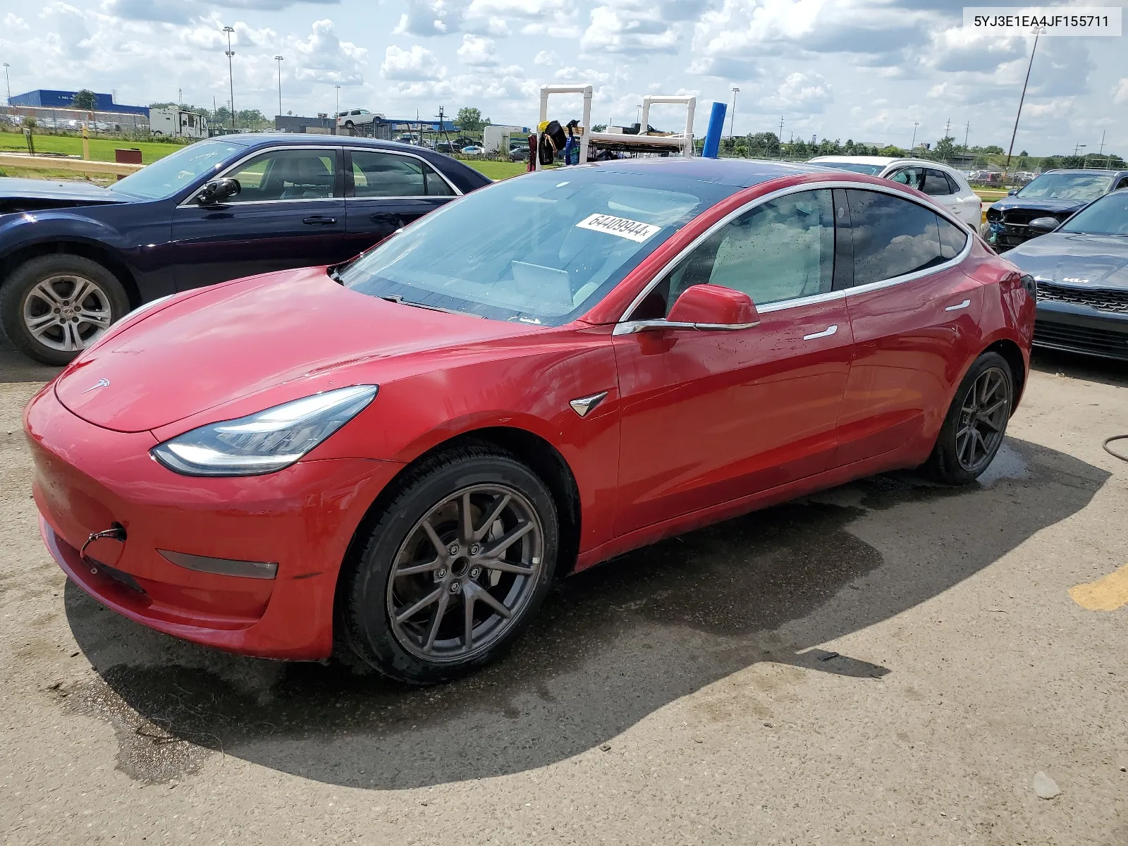 5YJ3E1EA4JF155711 2018 Tesla Model 3