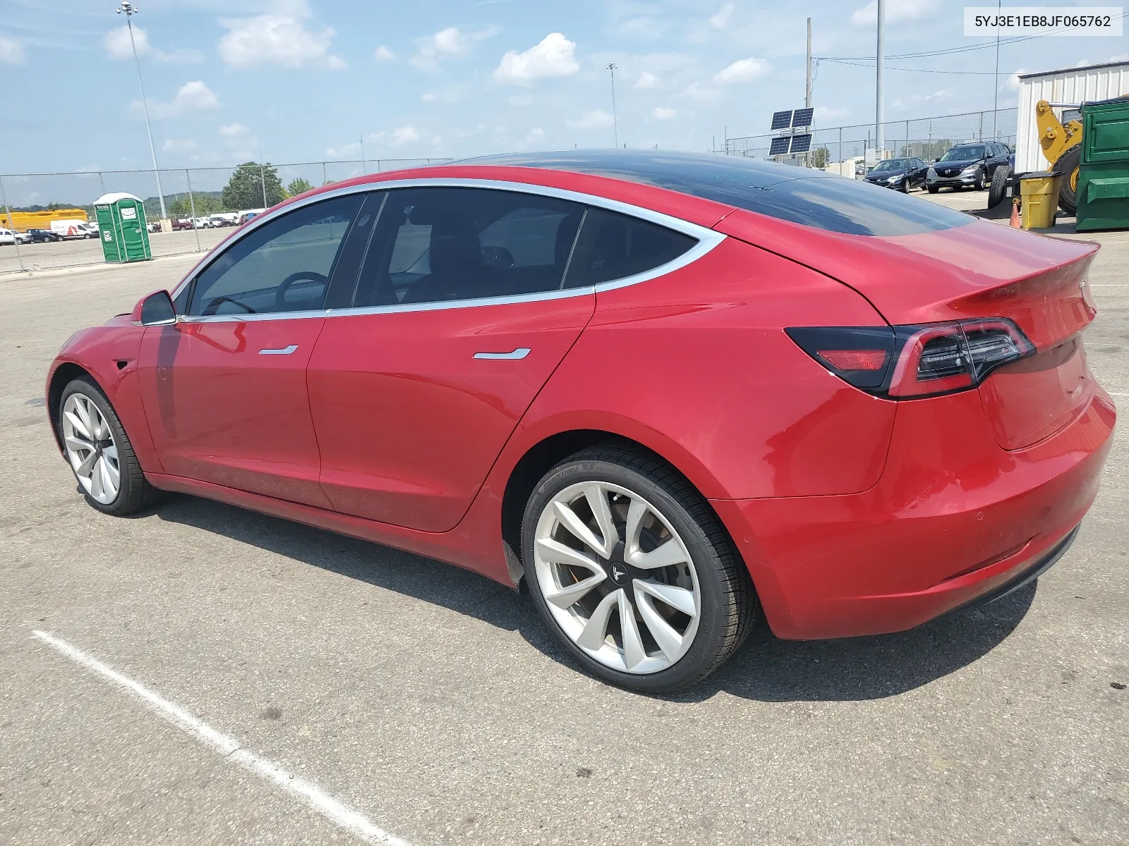 5YJ3E1EB8JF065762 2018 Tesla Model 3