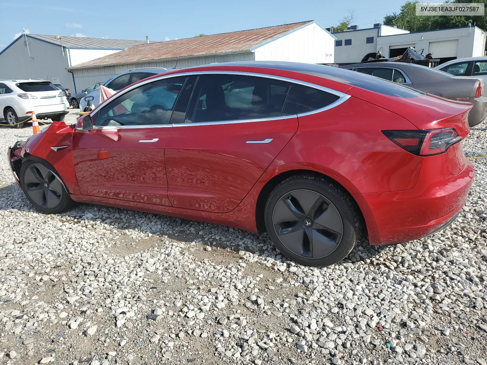 5YJ3E1EA3JF027587 2018 Tesla Model 3