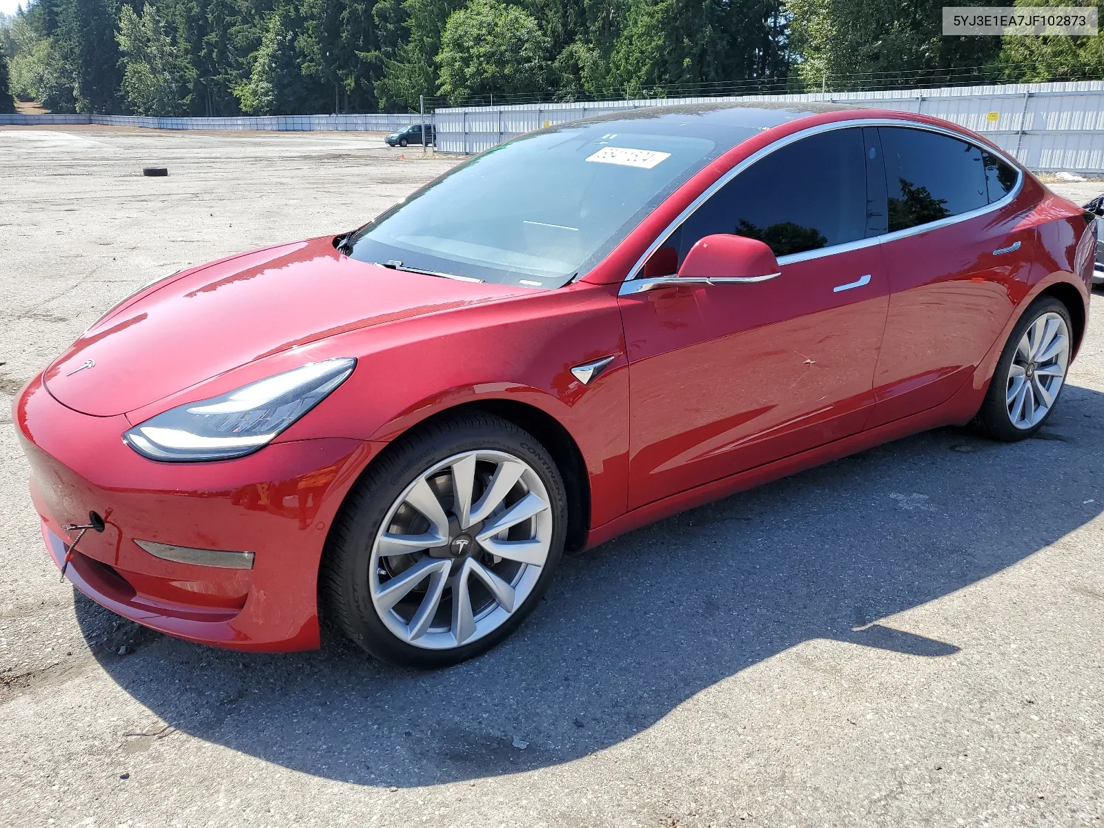 2018 Tesla Model 3 VIN: 5YJ3E1EA7JF102873 Lot: 65411524