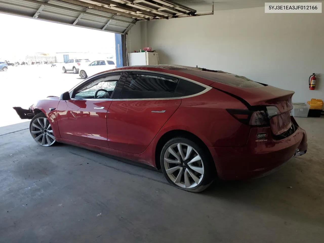 5YJ3E1EA3JF012166 2018 Tesla Model 3