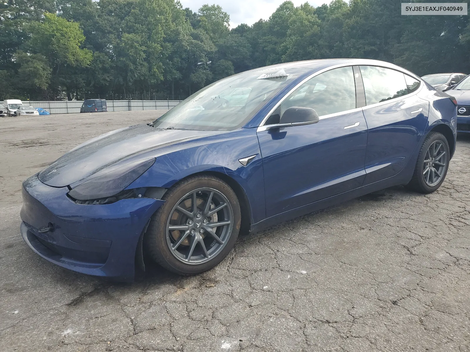 5YJ3E1EAXJF040949 2018 Tesla Model 3