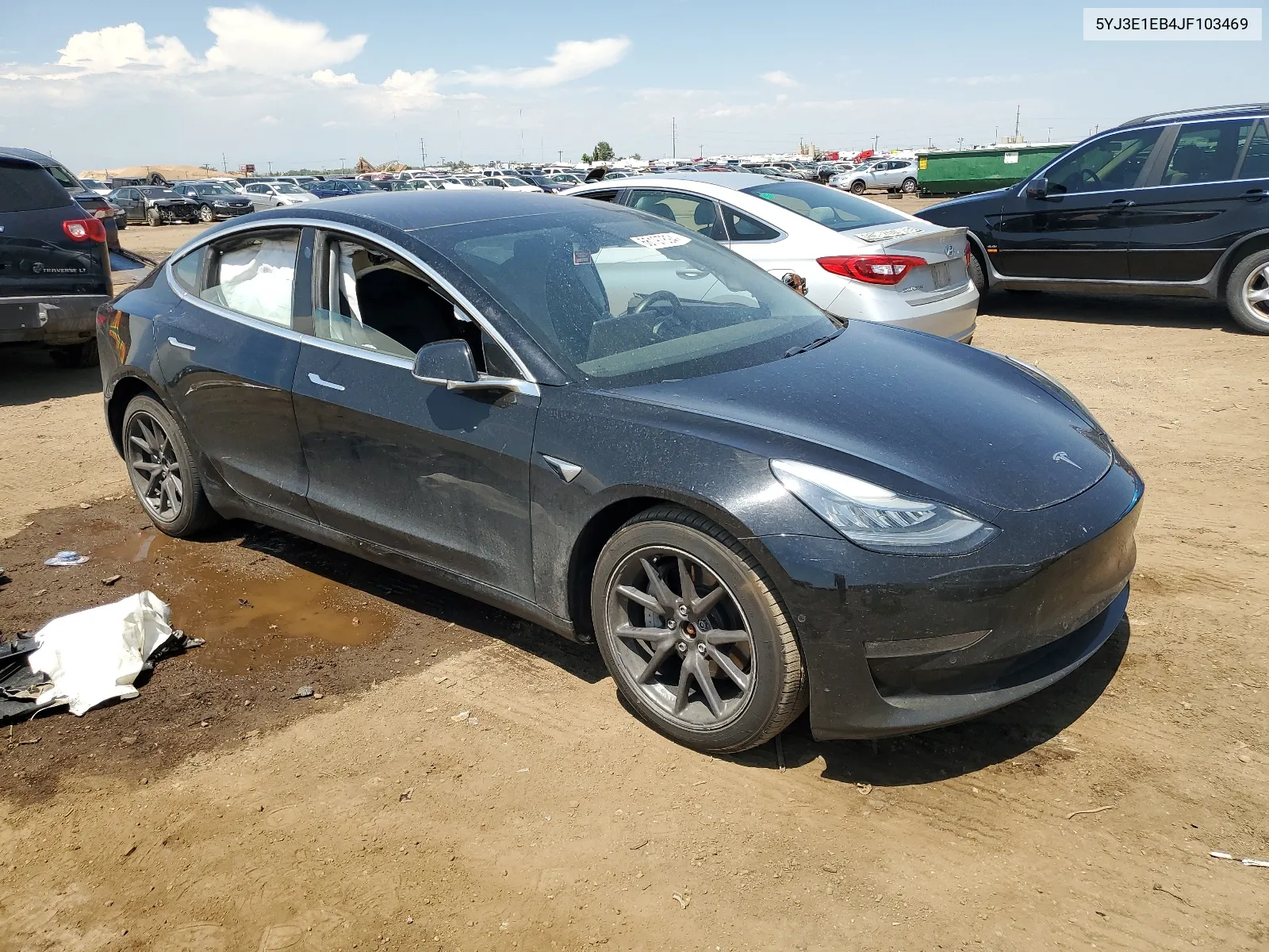 5YJ3E1EB4JF103469 2018 Tesla Model 3