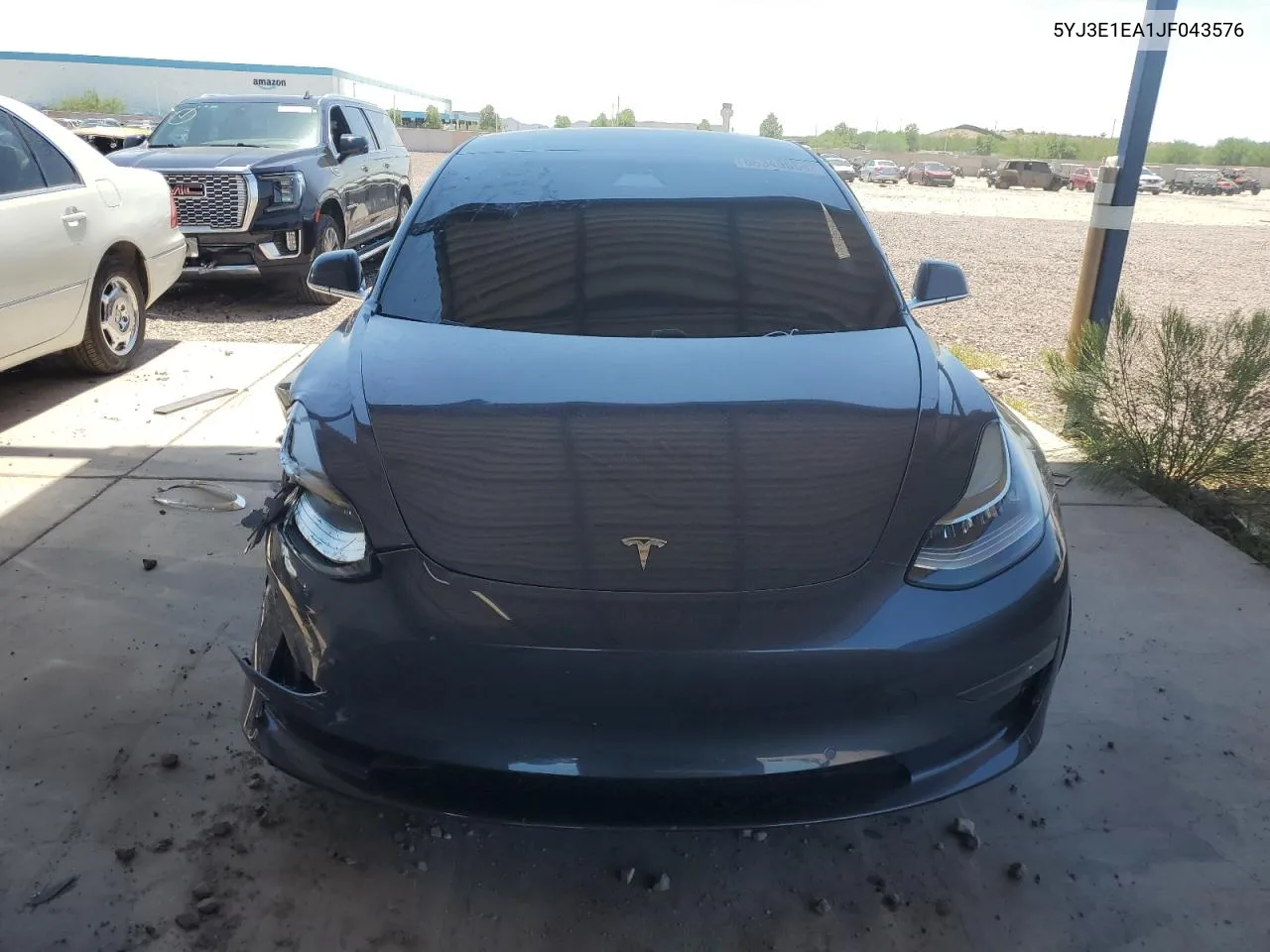 2018 Tesla Model 3 VIN: 5YJ3E1EA1JF043576 Lot: 66340054