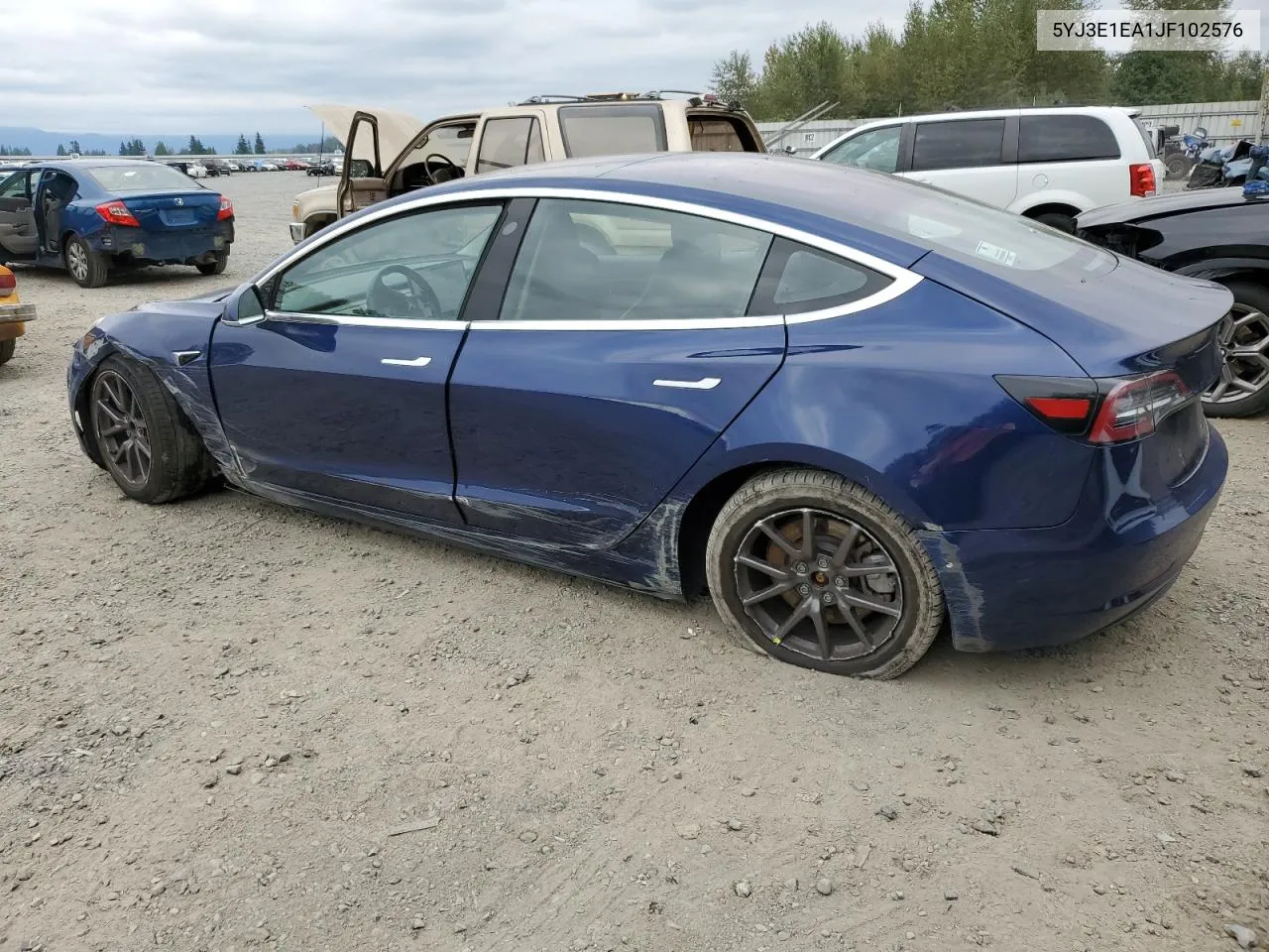 5YJ3E1EA1JF102576 2018 Tesla Model 3