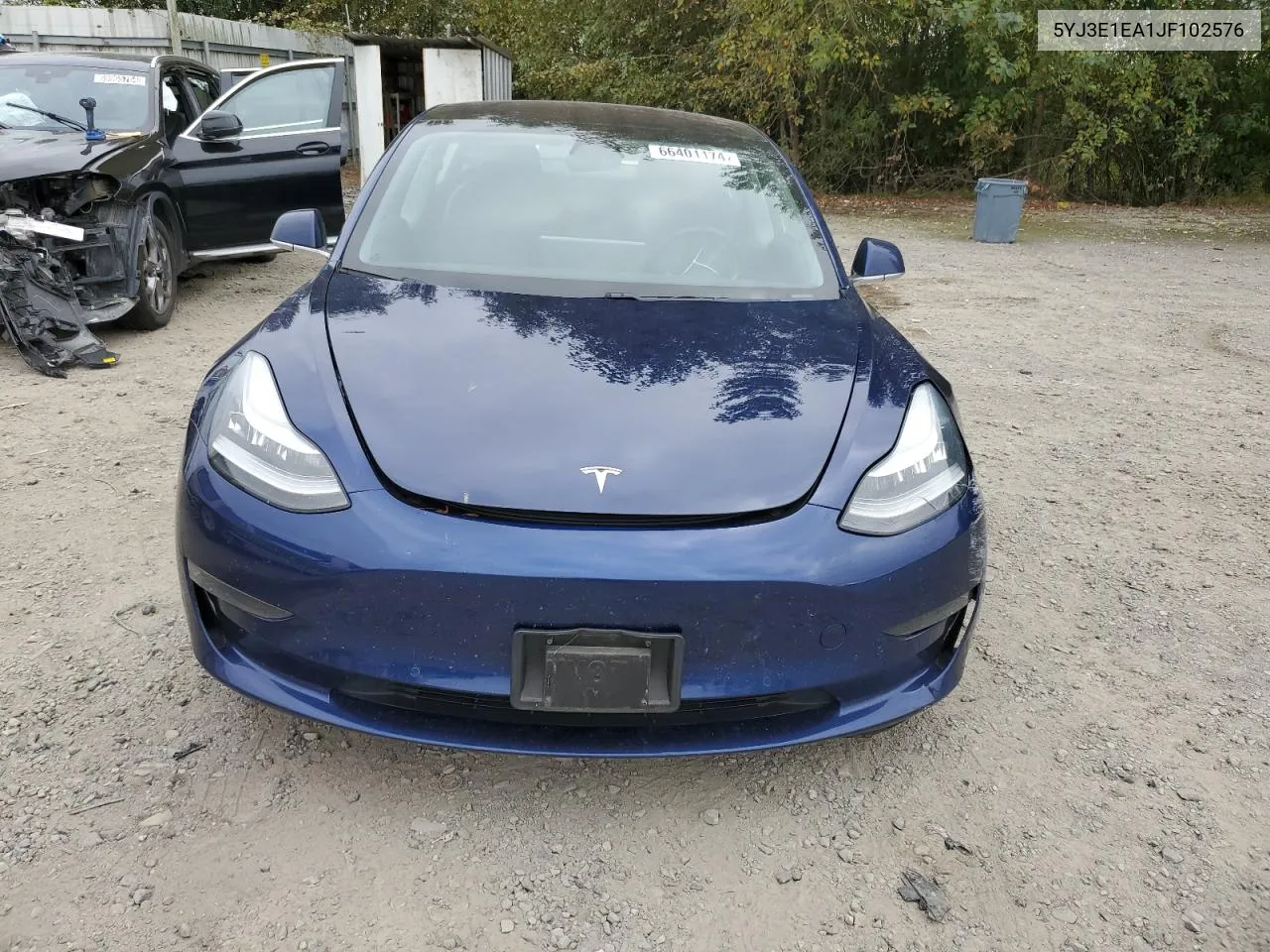 2018 Tesla Model 3 VIN: 5YJ3E1EA1JF102576 Lot: 66401174