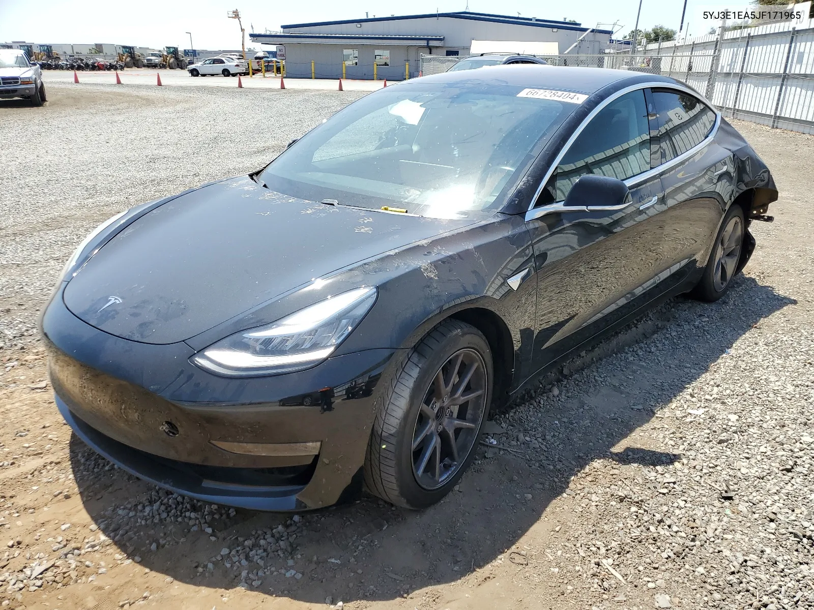 2018 Tesla Model 3 VIN: 5YJ3E1EA5JF171965 Lot: 66728404