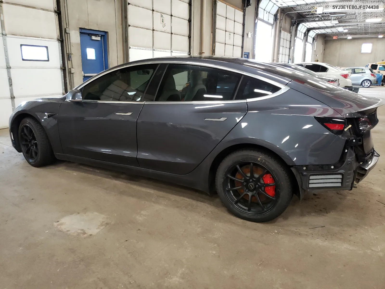 2018 Tesla Model 3 VIN: 5YJ3E1EB0JF074438 Lot: 66731434