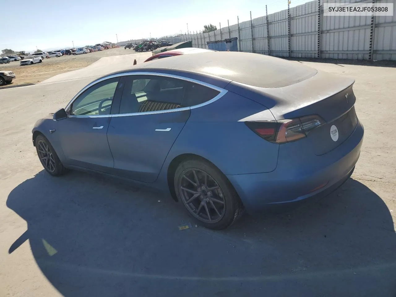 5YJ3E1EA2JF053808 2018 Tesla Model 3