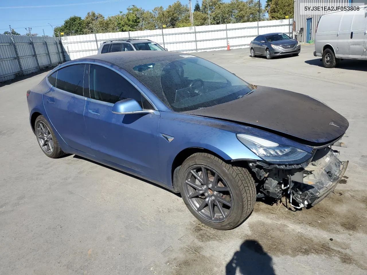 5YJ3E1EA2JF053808 2018 Tesla Model 3