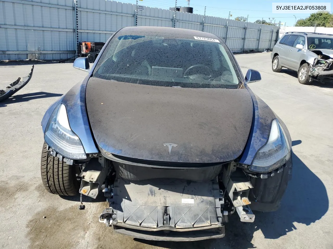 5YJ3E1EA2JF053808 2018 Tesla Model 3