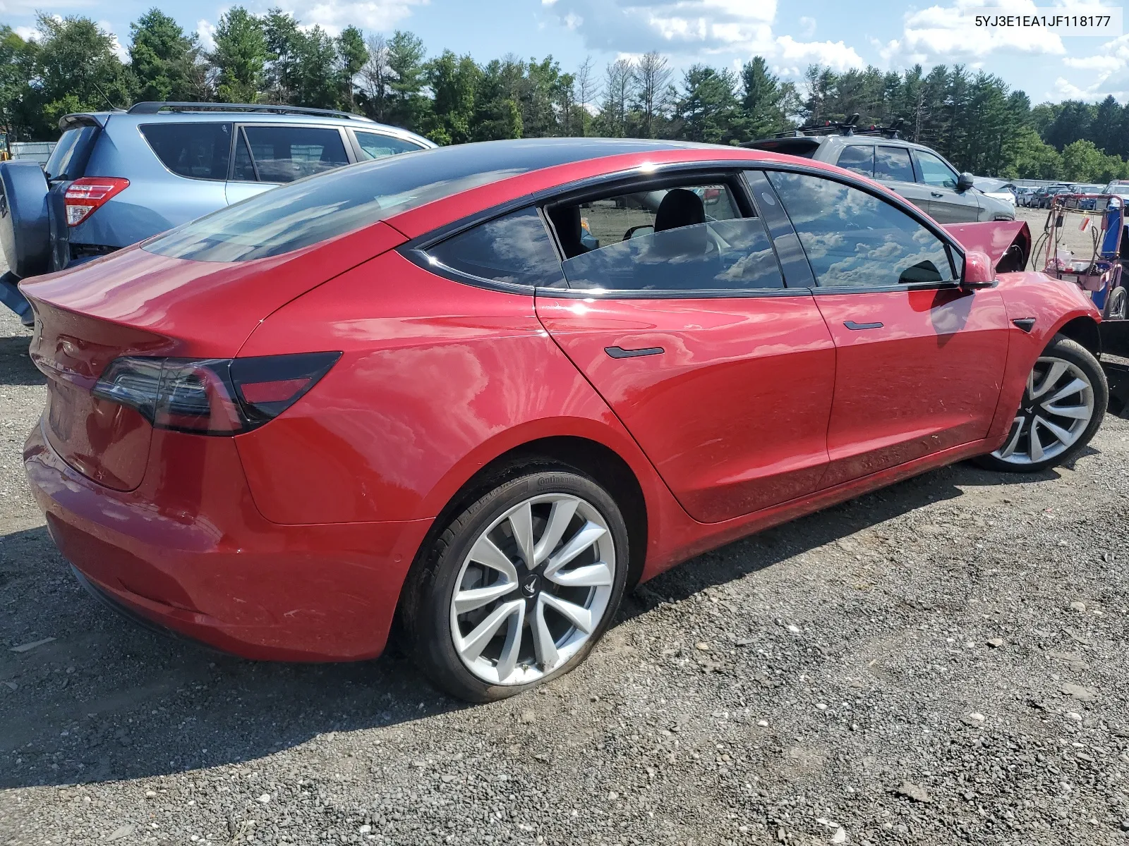 2018 Tesla Model 3 VIN: 5YJ3E1EA1JF118177 Lot: 67194214